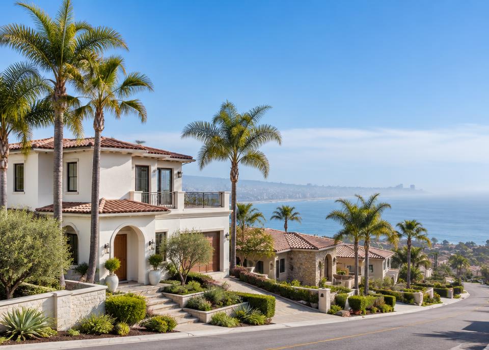 New homes in San Diego County